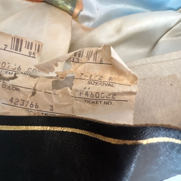 Stetson Black Wide Brim Hat XXXX Beavor Vintage 7 1/2 - Picture 11 of 16